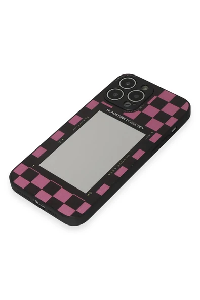 iPhone 14 Pro Kılıf Mirror Desenli Kapak - Mirror - 8 - Resim 4