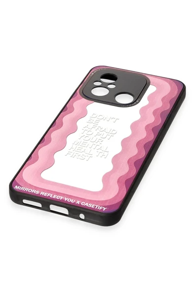 Xiaomi Redmi 12C Kılıf Mirror Desenli Kapak - Mirror - 11 - Resim 4