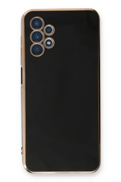 Samsung Galaxy A13 4G Kılıf Volet Silikon - Siyah - Resim 2