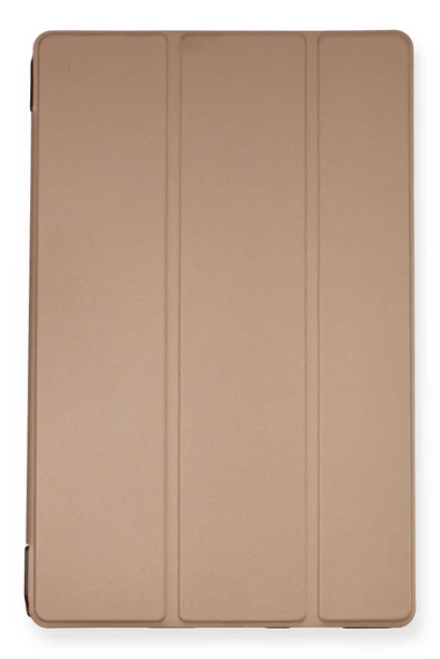 Samsung Galaxy T870 Tab S7 11 Kılıf Tablet Smart Kılıf - Rose Gold - Resim 3