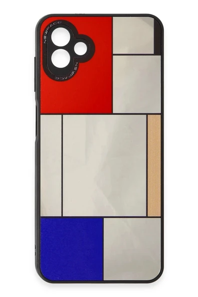 Samsung Galaxy A04 Kılıf Mirror Desenli Kapak - Mirror - 9 - Resim 3