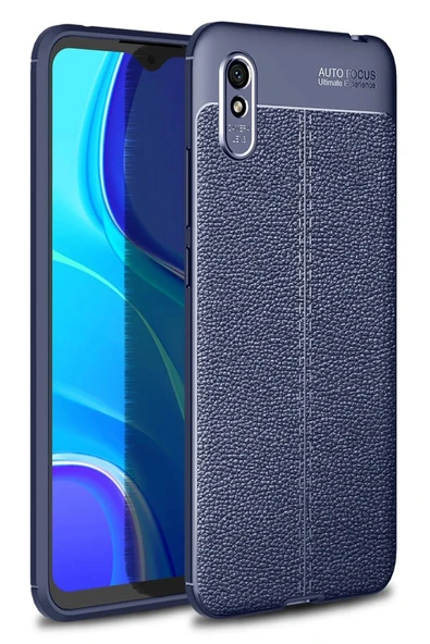 Xiaomi Redmi 9A Kılıf Auto Focus Kapak - Lacivert ürün görseli