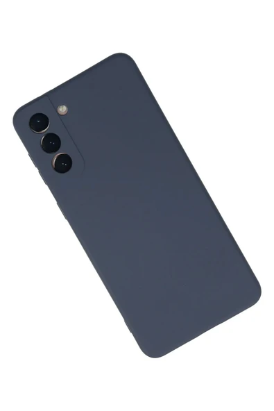 Samsung Galaxy S21 Plus Kılıf Nano içi Kadife Silikon - Gri - Resim 2