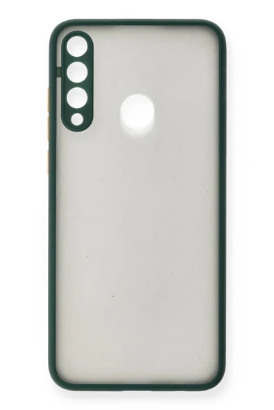 Huawei Y6P Kılıf Montreal Silikon Kapak - Yeşil ürün görseli