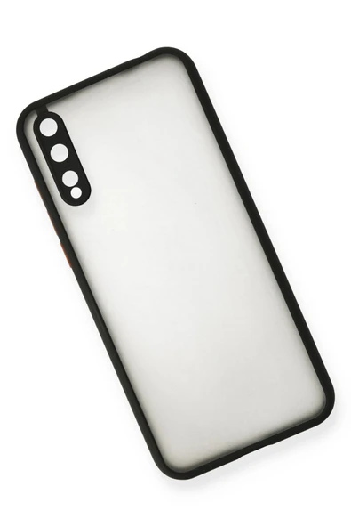 Huawei P40 Lite E Kılıf Montreal Silikon Kapak - Siyah - Resim 3