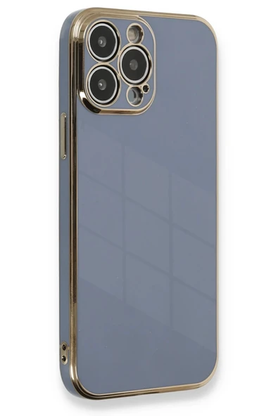 iPhone 13 Pro Max Kılıf Volet Silikon - Mavi ürün görseli