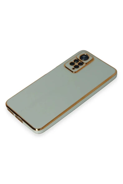 Xiaomi Redmi Note 11 Pro Kılıf Volet Silikon - Açık Yeşil - Resim 4