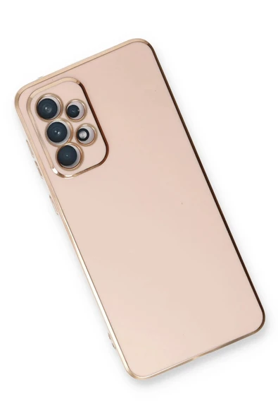 Samsung Galaxy A53 5G Kılıf Volet Silikon - Pembe - Resim 3