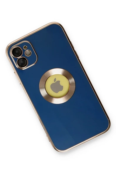 iPhone 12 Kılıf Store Silikon - Mavi - Resim 2