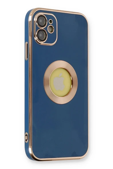 iPhone 12 Kılıf Store Silikon - Mavi ürün görseli