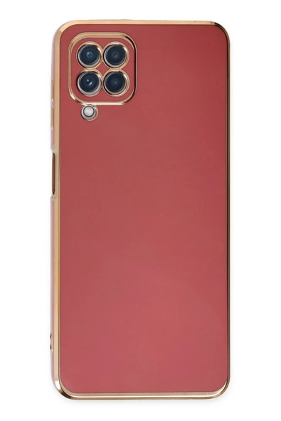 Samsung Galaxy A22 Kılıf Volet Silikon - Kırmızı - Resim 2