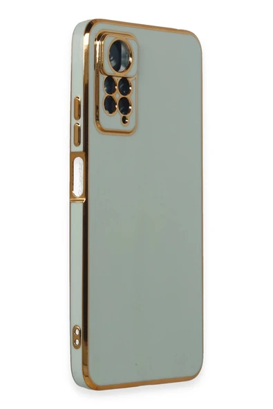 Xiaomi Redmi Note 11 Pro Kılıf Volet Silikon - Açık Yeşil - Resim 3