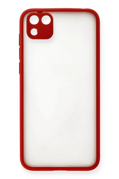 Huawei Y5P Kılıf Montreal Silikon Kapak - Kırmızı ürün görseli