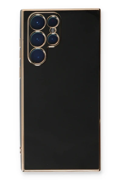 Samsung Galaxy S22 Ultra Kılıf Volet Silikon - Siyah ürün görseli