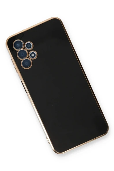 Samsung Galaxy A13 4G Kılıf Volet Silikon - Siyah - Resim 3