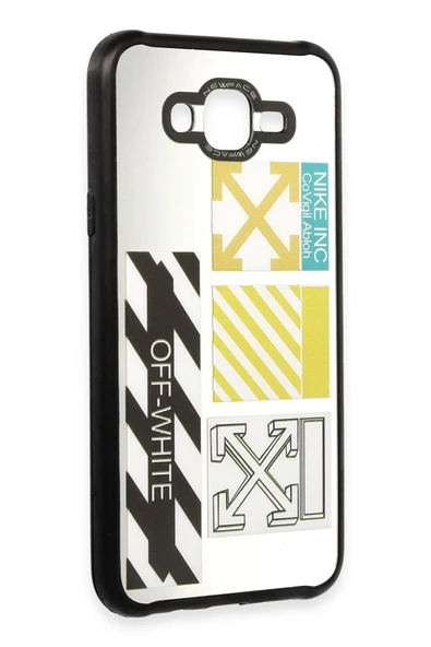 Samsung Galaxy J7 Kılıf Mirror Desenli Kapak - Mirror - 6 - Resim 2