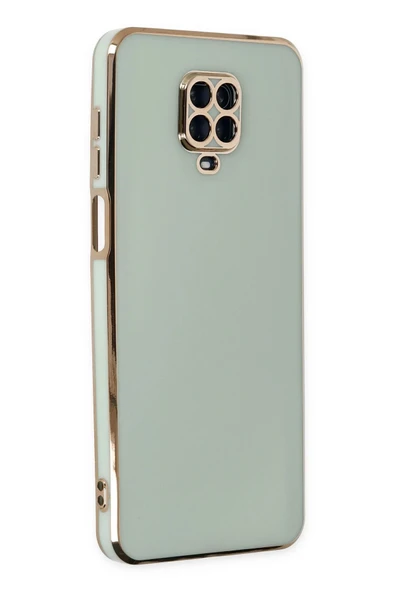 Xiaomi Redmi Note 9 Pro Kılıf Volet Silikon - Açık Yeşil ürün görseli