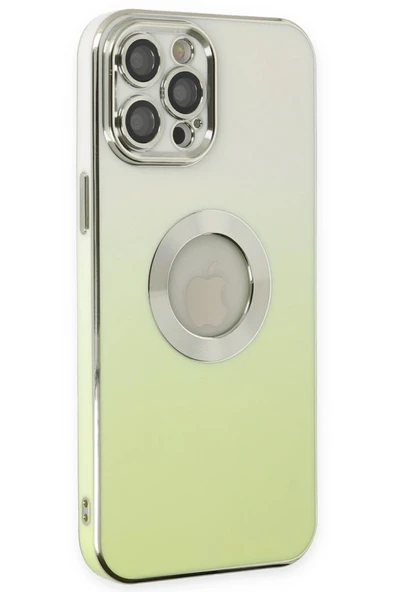 iPhone 12 Pro Max Kılıf Best Silikon - Yeşil - Resim 3