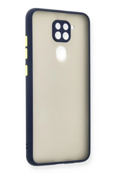 Xiaomi Redmi Note 9 Kılıf Montreal Silikon Kapak - Lacivert ürün görseli