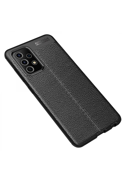 Samsung Galaxy A72 Kılıf Auto Focus Kapak - Siyah - Resim 2