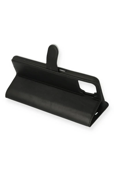 Oppo A73 Kılıf Trend S Plus Kapaklı Kılıf - Siyah - Resim 3