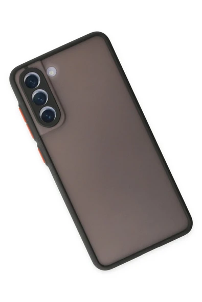 Samsung Galaxy S21 FE Kılıf Montreal Silikon Kapak - Siyah - Resim 2