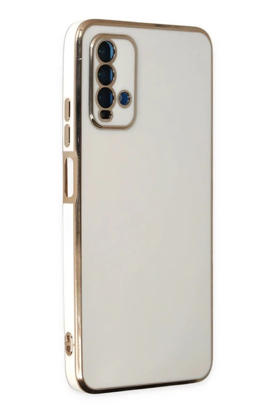 Xiaomi Redmi 9T Kılıf Volet Silikon - Beyaz ürün görseli