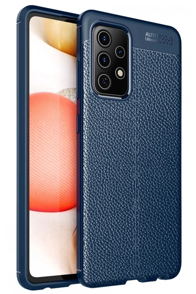 Samsung Galaxy A72 Kılıf Auto Focus Kapak - Lacivert ürün görseli