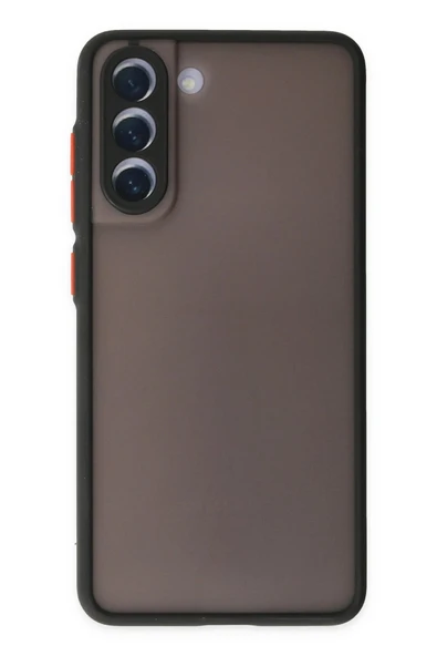 Samsung Galaxy S21 FE Kılıf Montreal Silikon Kapak - Siyah ürün görseli