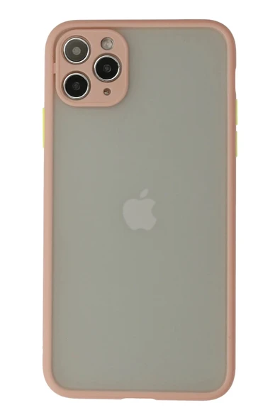 iPhone 12 Pro Kılıf Montreal Silikon Kapak - Pembe ürün görseli