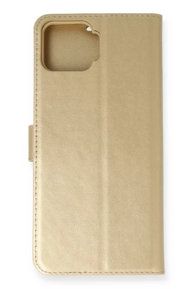 Oppo A73 Kılıf Trend S Plus Kapaklı Kılıf - Gold ürün görseli