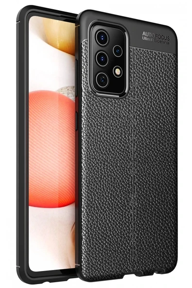 Samsung Galaxy A72 Kılıf Auto Focus Kapak - Siyah ürün görseli