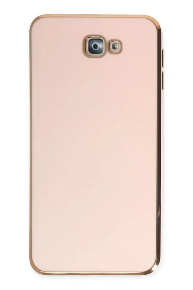 Samsung Galaxy J7 Prime Kılıf Volet Silikon - Pembe ürün görseli
