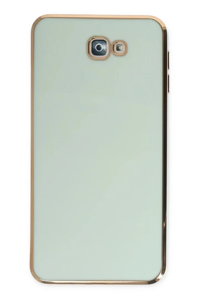 Samsung Galaxy J7 Prime Kılıf Volet Silikon - Açık Yeşil ürün görseli