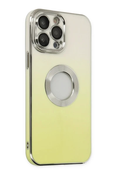 iPhone 13 Pro Max Kılıf Best Silikon - Sarı - Resim 2