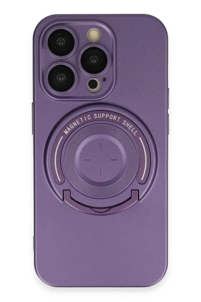 iPhone 13 Pro Kılıf Lukka Magneticsafe Kapak - Derin Mor ürün görseli