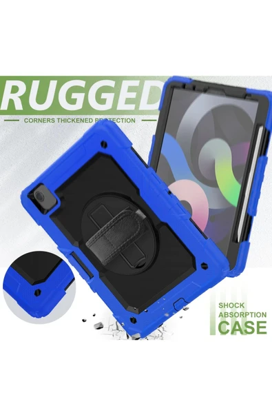 iPad Pro 11 (2020) Kılıf Pars Tablet Kapak - Mavi - Resim 5
