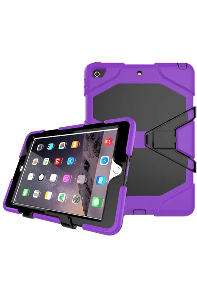 iPad 5 Air 9.7 Kılıf Griffin Tablet Kapak - Mor - Resim 2