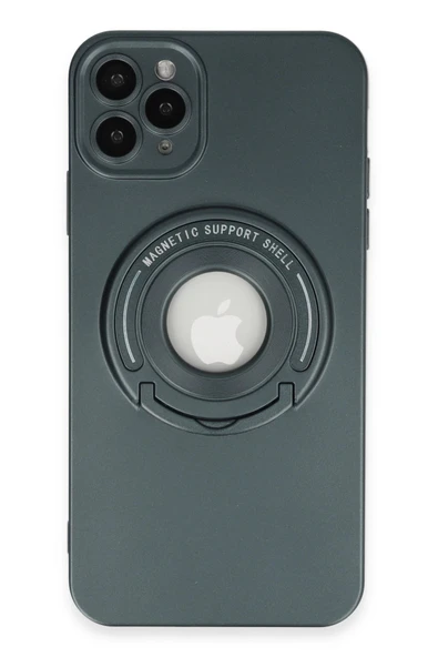 iPhone 12 Pro Kılıf Lukka Magneticsafe Kapak - Koyu Yeşil ürün görseli