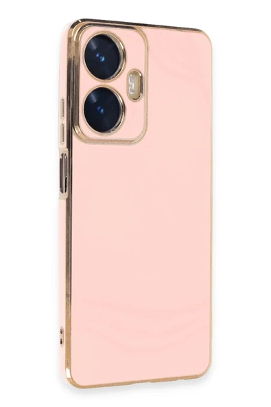 Realme C55 Kılıf Volet Silikon - Pembe - Resim 3