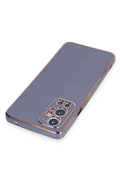 One Plus 9 Pro Kılıf Volet Silikon - Mavi - Resim 3