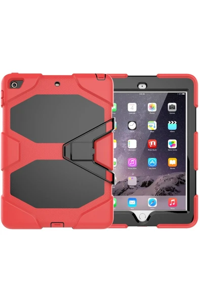 iPad 5 Air 9.7 Kılıf Griffin Tablet Kapak - Kırmızı ürün görseli