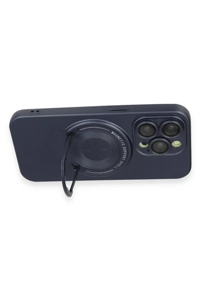 iPhone 14 Pro Kılıf Lukka Magneticsafe Kapak - Lacivert - Resim 3