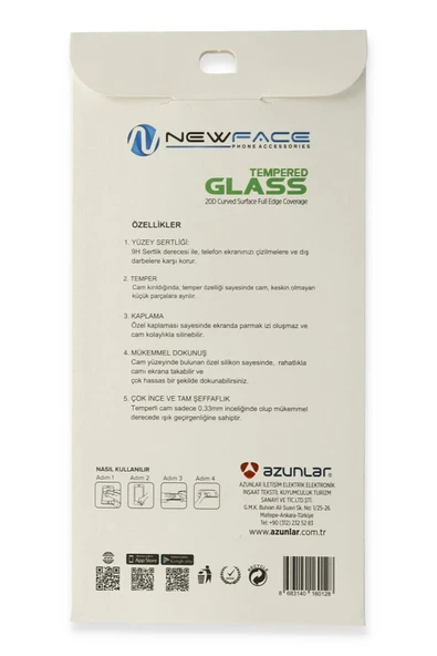 Samsung Galaxy M51 20D Premium Cam Ekran Koruyucu - Resim 3