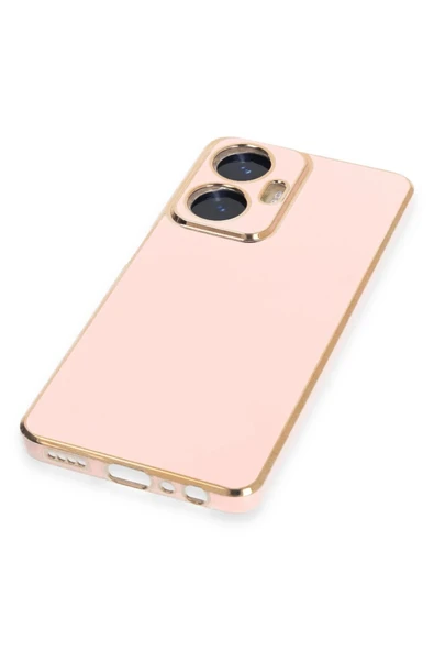 Realme C55 Kılıf Volet Silikon - Pembe - Resim 2