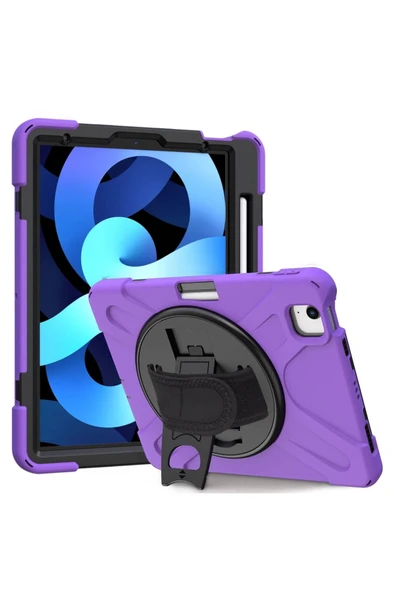 iPad Pro 11 (2020) Kılıf Amazing Tablet Kapak - Mor - Resim 2