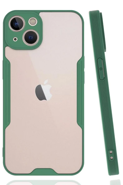 iPhone 14 Kılıf Platin Silikon - Yeşil ürün görseli