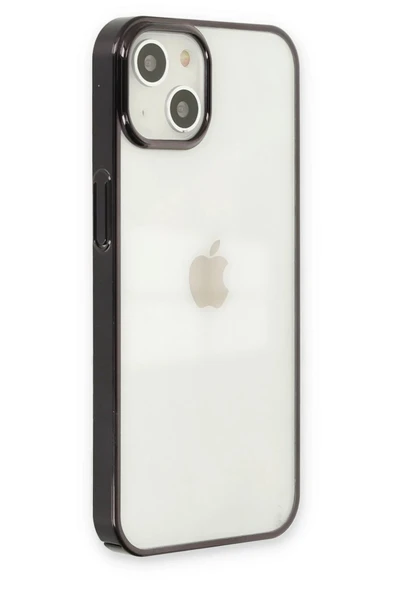 iPhone 14 Plus Kılıf Element Silikon - Siyah - Resim 3