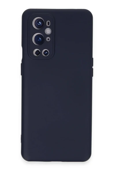 One Plus 9 Pro Kılıf Nano içi Kadife Silikon - Lacivert ürün görseli