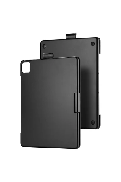 iPad Pro 11 (2021) Kılıf Magic Dönen Klavyeli Tablet Kılıf - Siyah - Resim 5